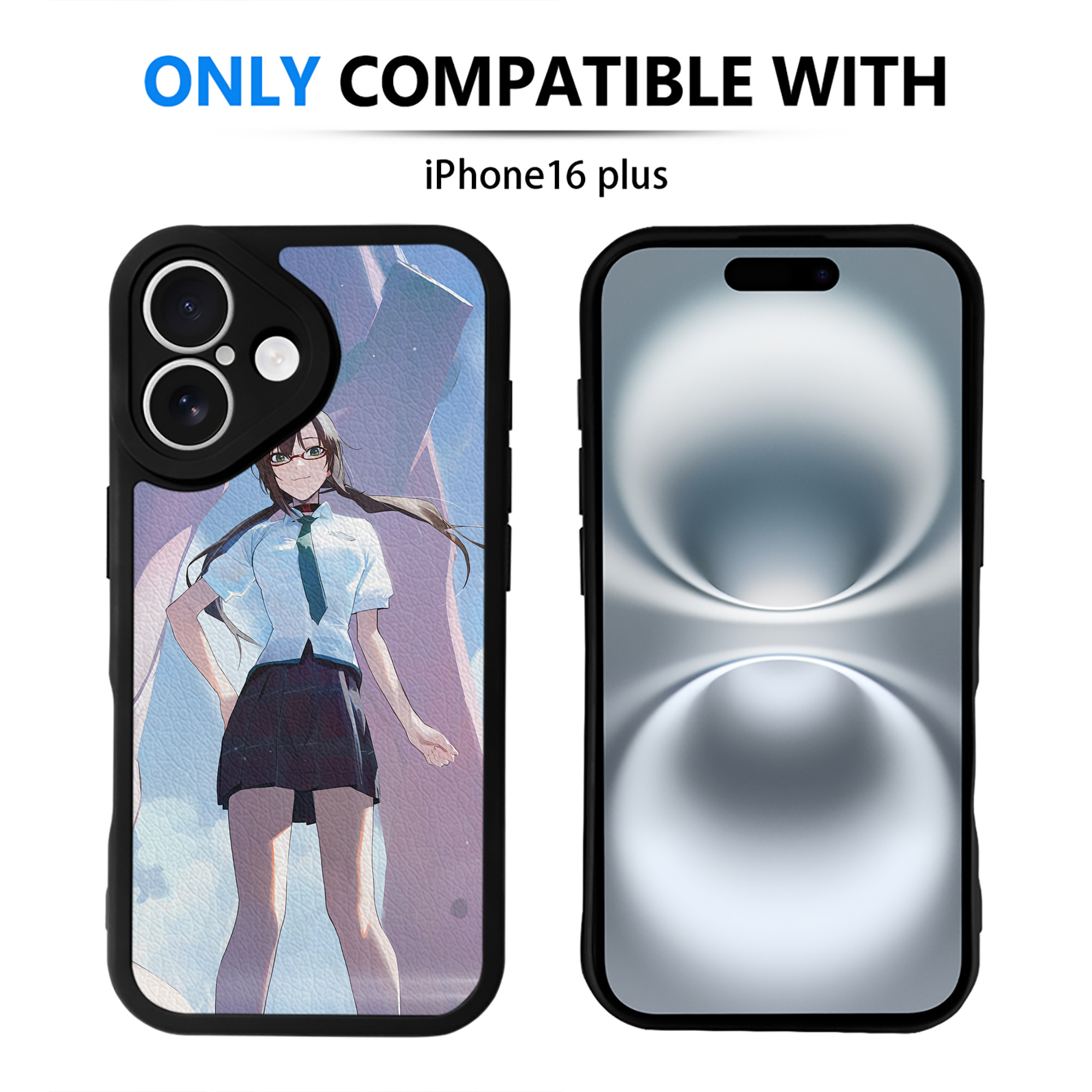 （画像用） EVA 新世紀エヴァンゲリオン 【iPhone 16シリーズ対応】シリコンスマホケース（レザー調） 材質：シリコン